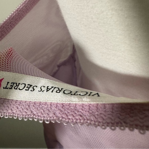 Vintage Victoria secret lavender slip dress with padding L - Picture 8 of 10